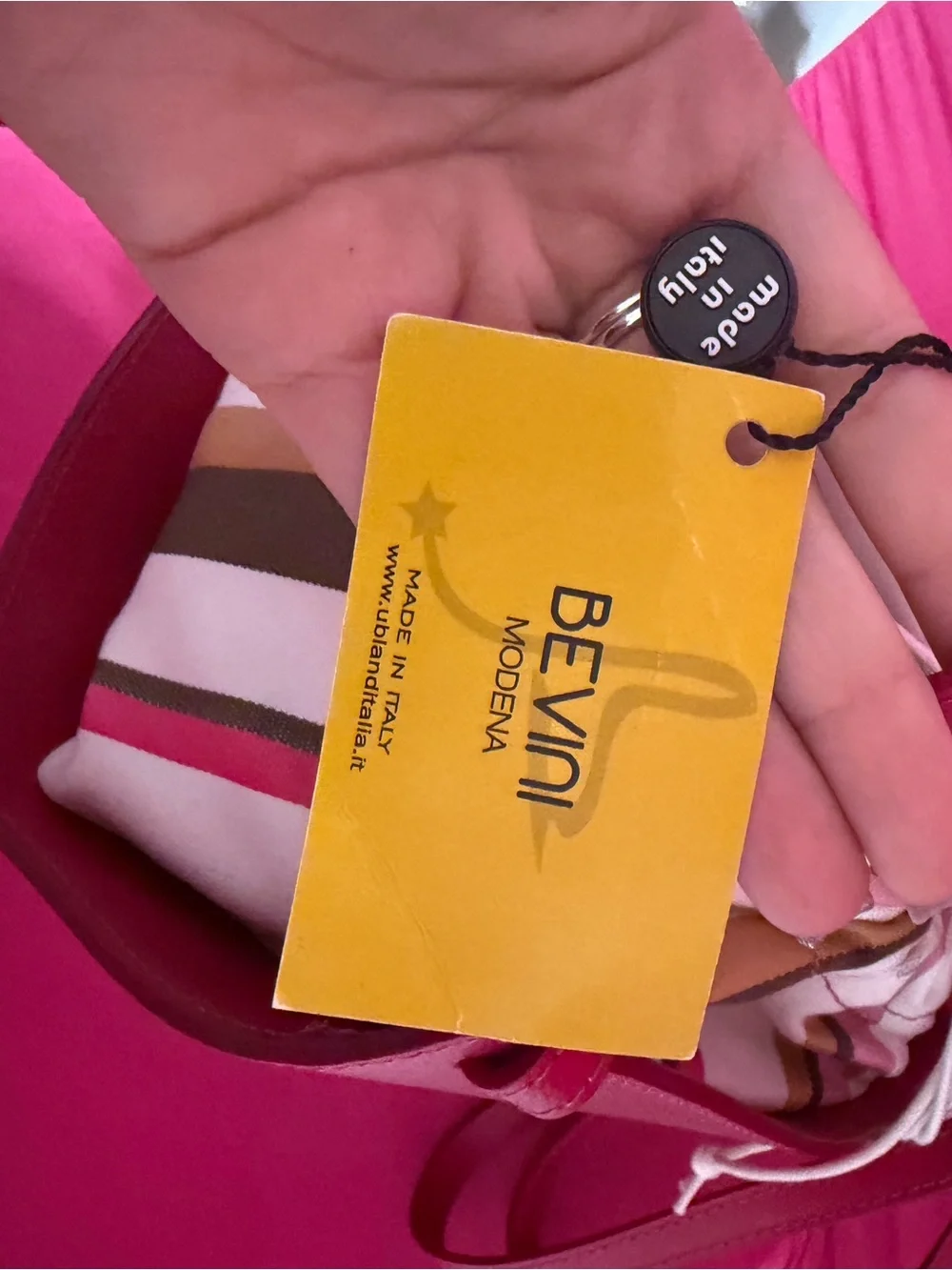 Hot Pink Drawstring Crossbody Bag for Women